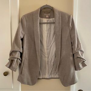 H&M Tan Women’s Blazer with Pockets, Size S